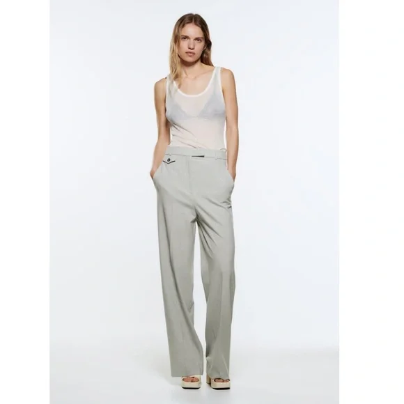 Zara straight leg pants - Picture 1 of 9